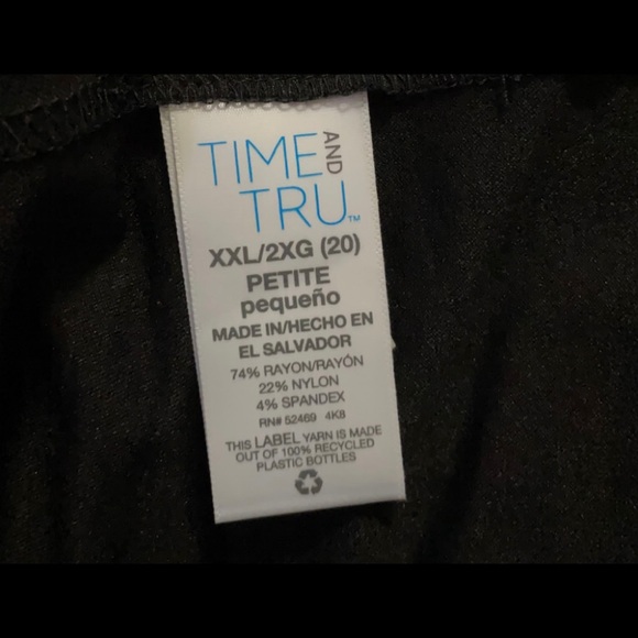 TIME AND TRU KNIT PULL ON PANTS - Picture 4 of 4